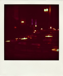 Candles in Notre Dame de Paris