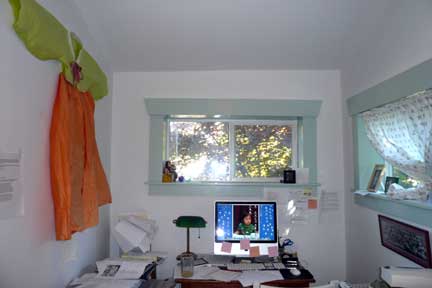 Don Mee Choi's writing space
